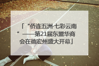 “侨连五洲·七彩云南”——第21届东盟华商会在德宏州盛大开幕