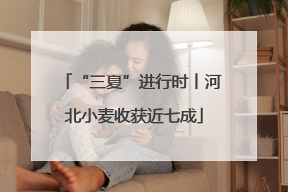 “三夏”进行时丨河北小麦收获近七成