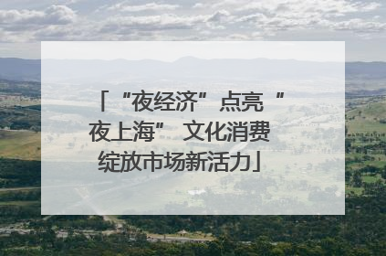 “夜经济”点亮“夜上海” 文化消费绽放市场新活力