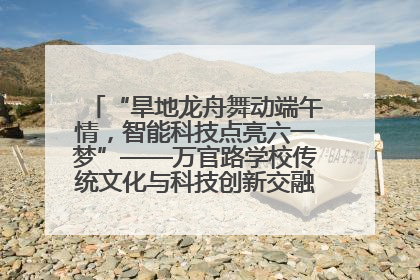 “旱地龙舟舞动端午情，智能科技点亮六一梦”——万官路学校传统文化与科技创新交融的精彩盛宴