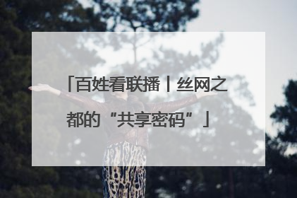 百姓看联播丨丝网之都的“共享密码”