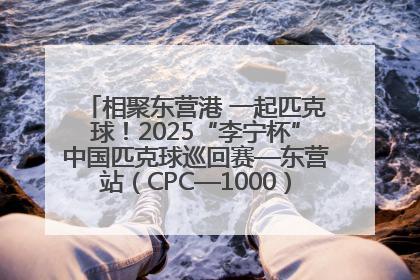 相聚东营港 一起匹克球！2025“李宁杯”中国匹克球巡回赛—东营站（CPC—1000）暨“好运山东”黄河口匹克球公开赛落幕
