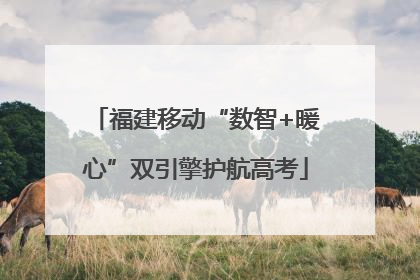 福建移动“数智+暖心”双引擎护航高考