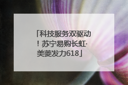 科技服务双驱动！苏宁易购长虹·美菱发力618