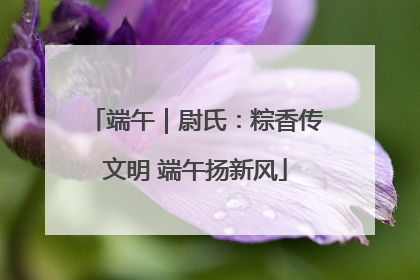 端午｜尉氏：粽香传文明 端午扬新风