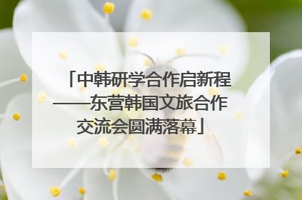 中韩研学合作启新程——东营韩国文旅合作交流会圆满落幕