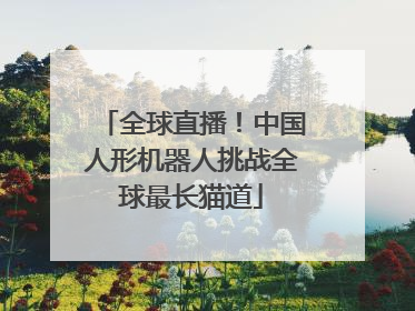 全球直播！中国人形机器人挑战全球最长猫道