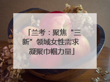 兰考：聚焦“三新”领域女性需求 凝聚巾帼力量
