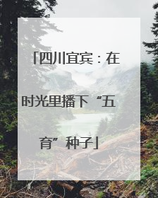 四川宜宾：在时光里播下“五育”种子