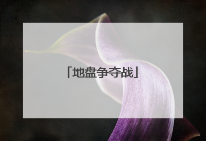 地盘争夺战