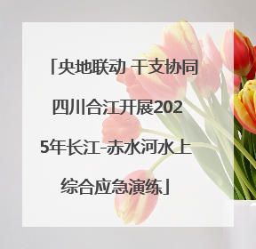 央地联动 干支协同 四川合江开展2025年长江-赤水河水上综合应急演练