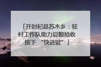 开封杞县苏木乡：驻村工作队助力夏粮抢收按下 “快进键”