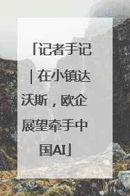 记者手记｜在小镇达沃斯，欧企展望牵手中国AI