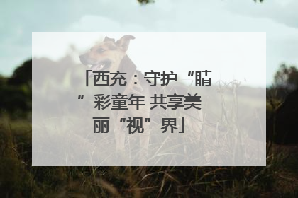 西充：守护“睛”彩童年 共享美丽“视”界
