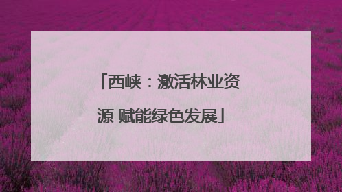西峡：激活林业资源 赋能绿色发展