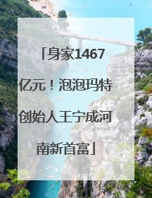 身家1467亿元！泡泡玛特创始人王宁成河南新首富