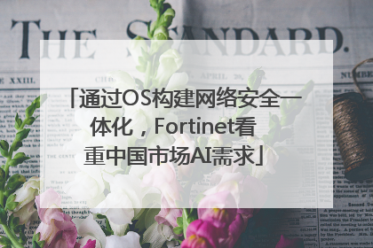 通过OS构建网络安全一体化，Fortinet看重中国市场AI需求