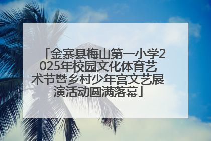 金寨县梅山第一小学2025年校园文化体育艺术节暨乡村少年宫文艺展演活动圆满落幕