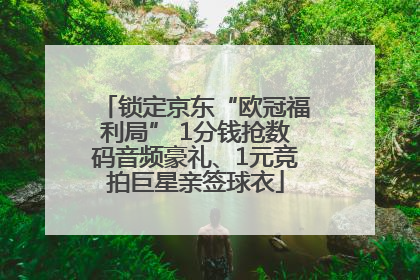 锁定京东“欧冠福利局” 1分钱抢数码音频豪礼、1元竞拍巨星亲签球衣