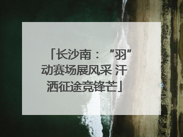 长沙南：“羽”动赛场展风采 汗洒征途竞锋芒