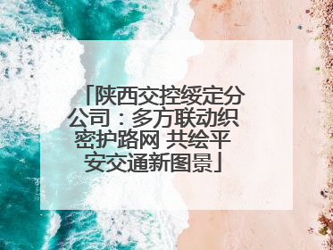 陕西交控绥定分公司：多方联动织密护路网 共绘平安交通新图景