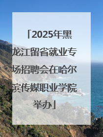 2025年黑龙江留省就业专场招聘会在哈尔滨传媒职业学院举办