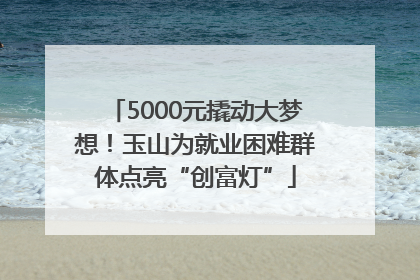 5000元撬动大梦想！玉山为就业困难群体点亮“创富灯”